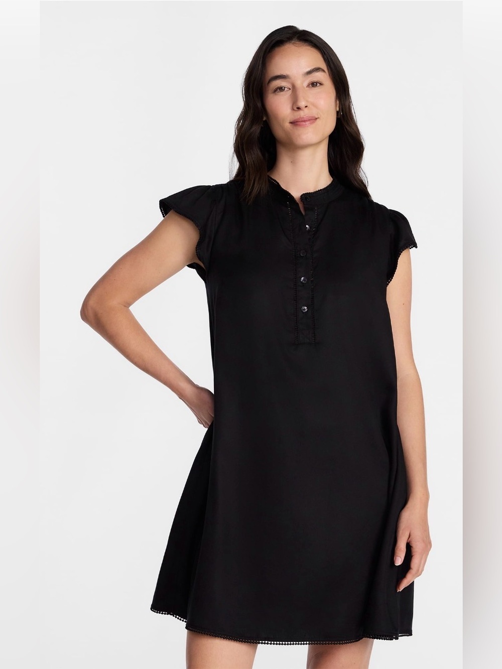 Time and Tru Women’s Flutter Sleeve Mini Dress